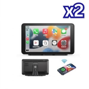 11 inches android auto Universal Portable Carplay x2